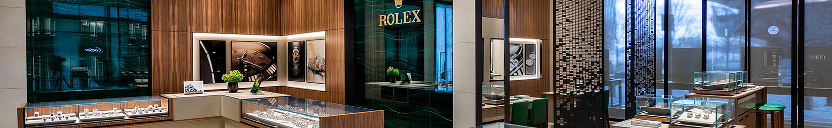 Rolex In-Store Banner